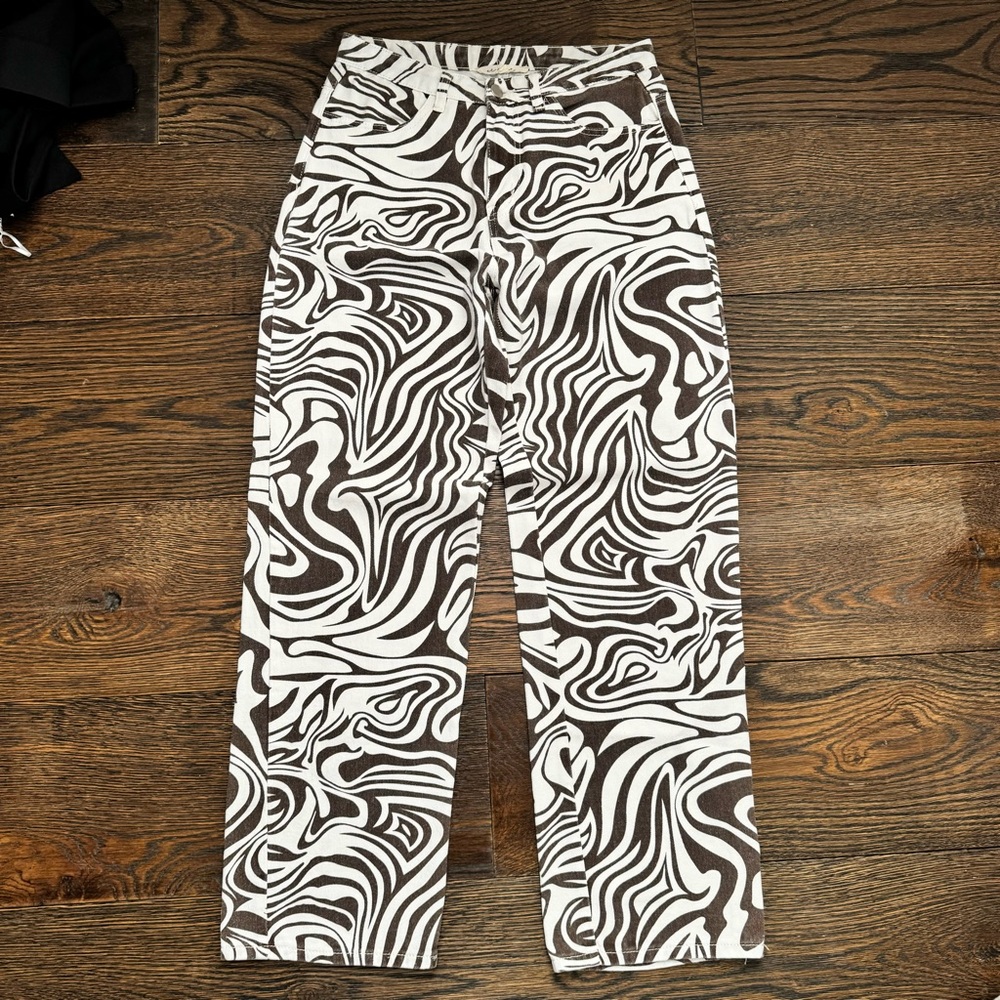 Brown Zebra Et Clet Pants